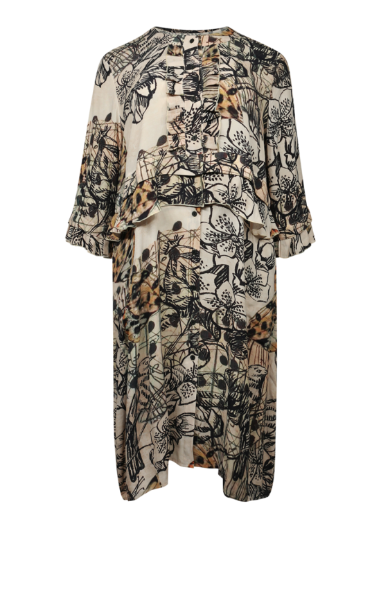 Rosencrantz Frill Dress product photo.
