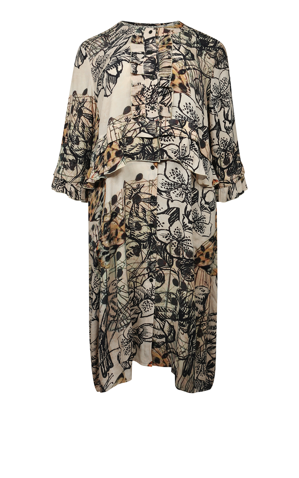 Rosencrantz Frill Dress product photo.