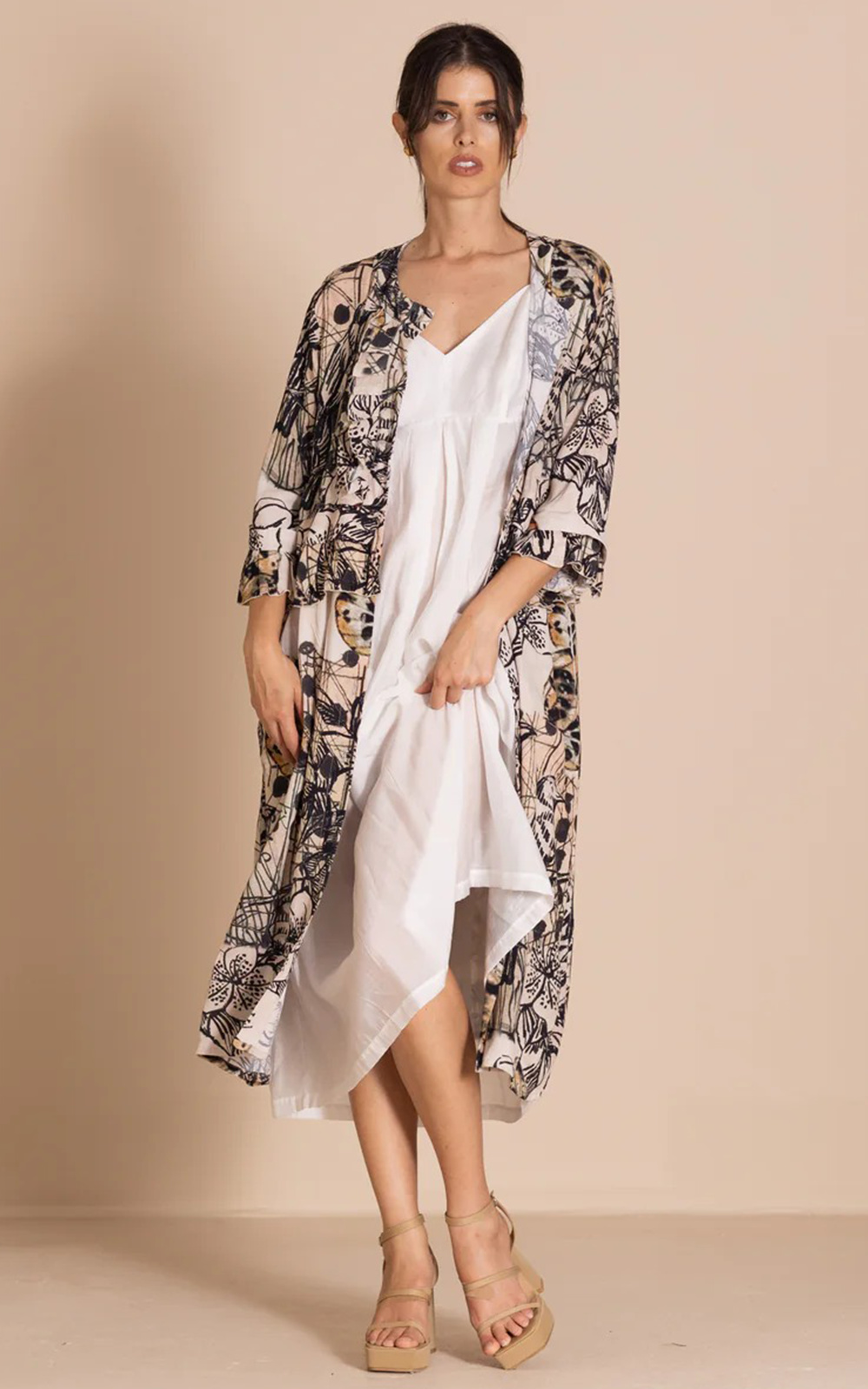 Rosencrantz Frill Dress product photo.