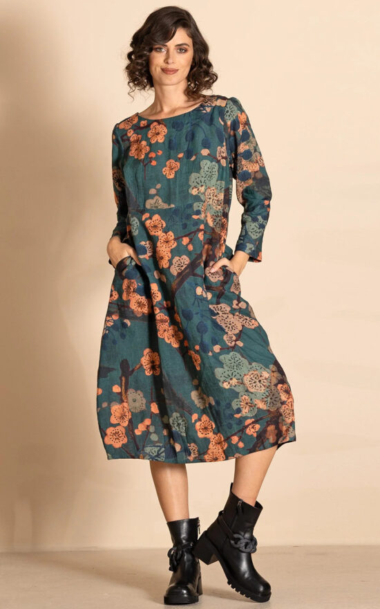 Cherry Blossom Romance Dress product photo.