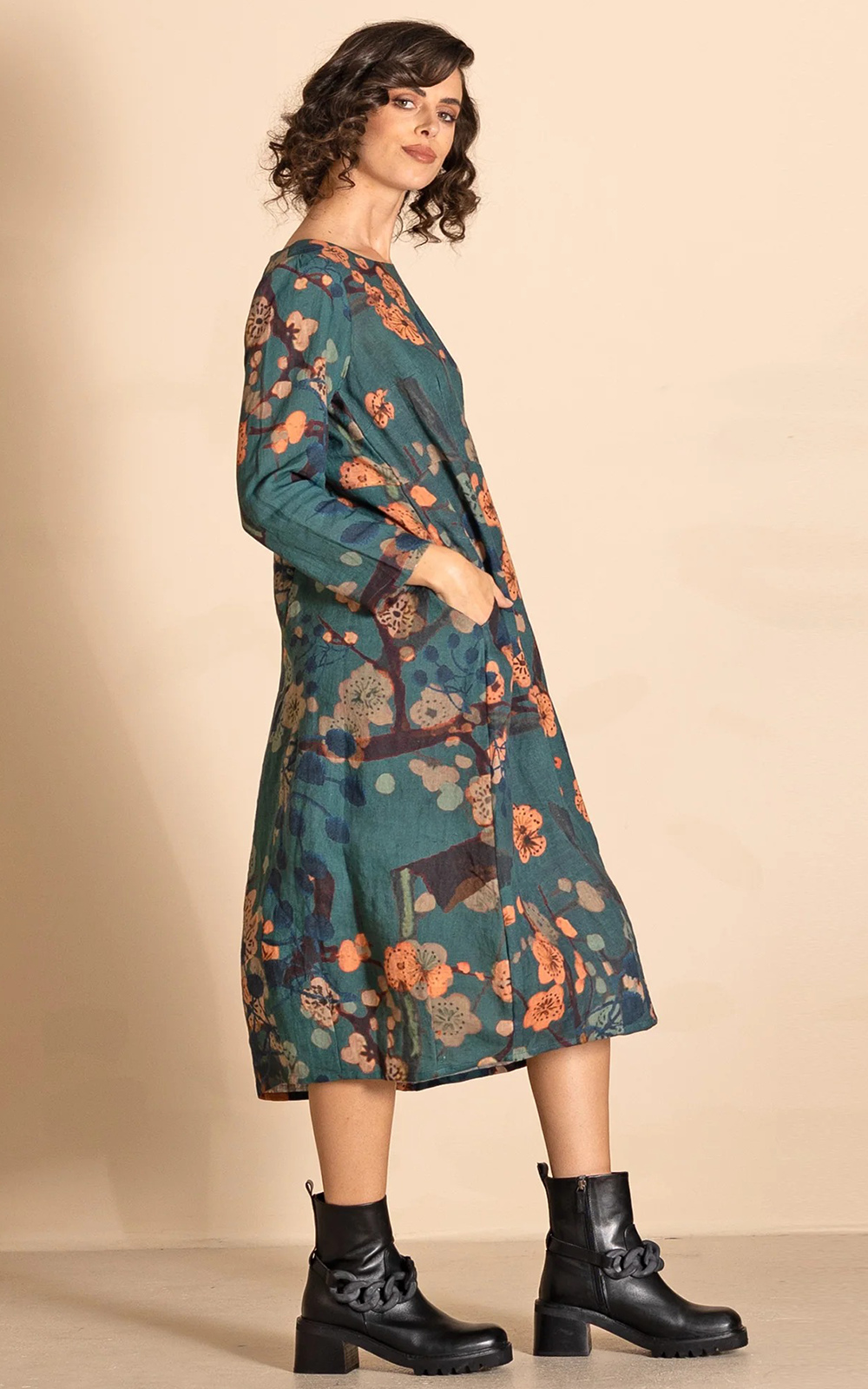 Cherry Blossom Romance Dress product photo.