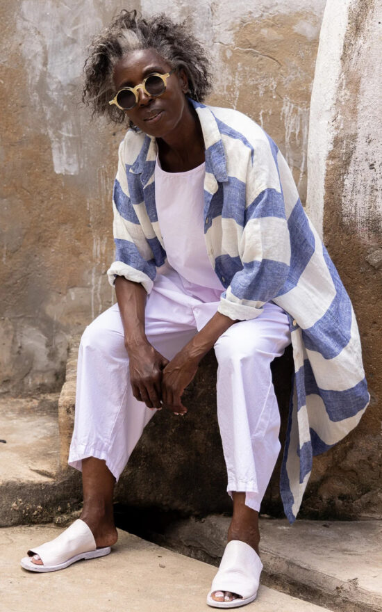 Zawadi Jacket Linen product photo.