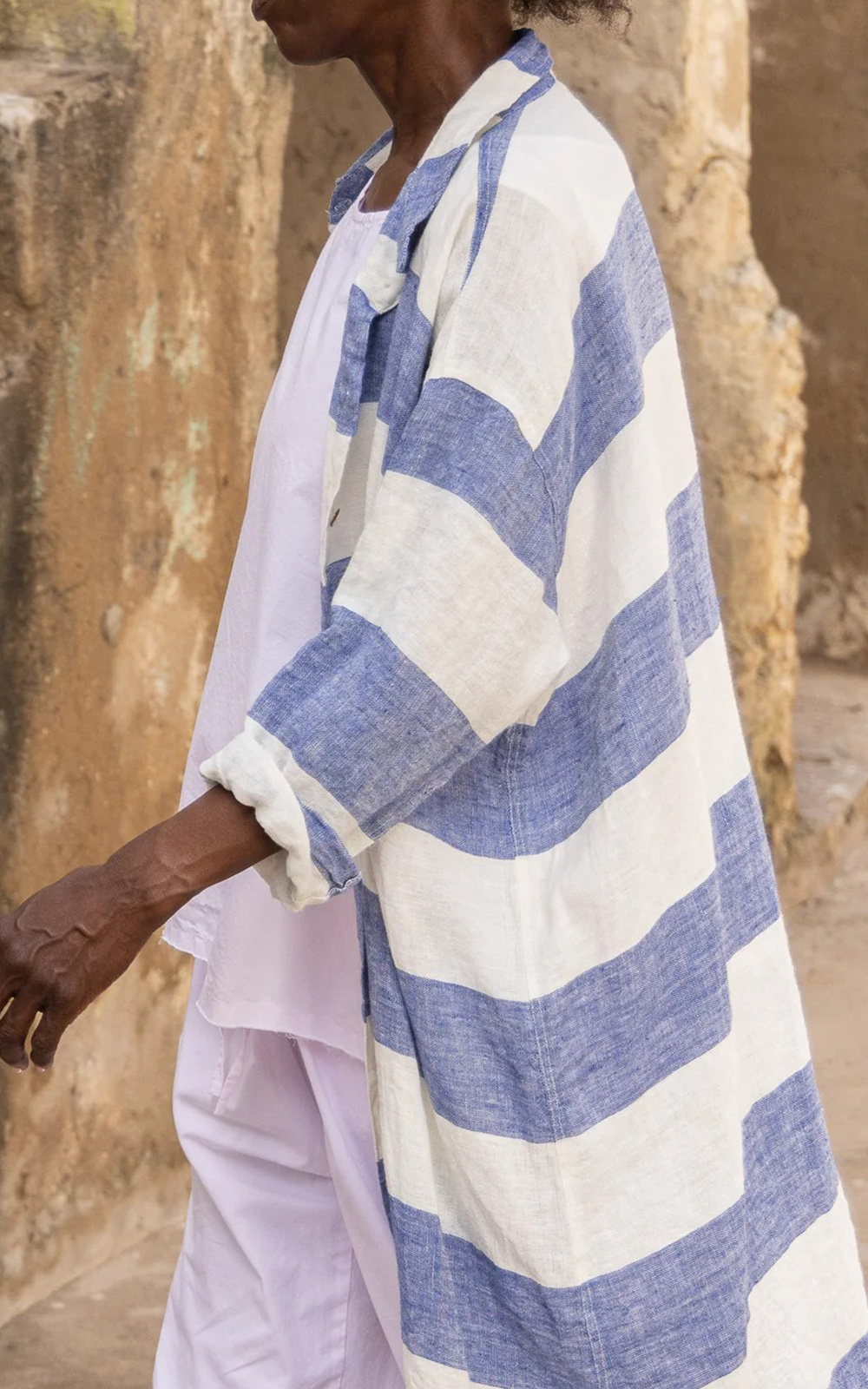 Zawadi Jacket Linen product photo.