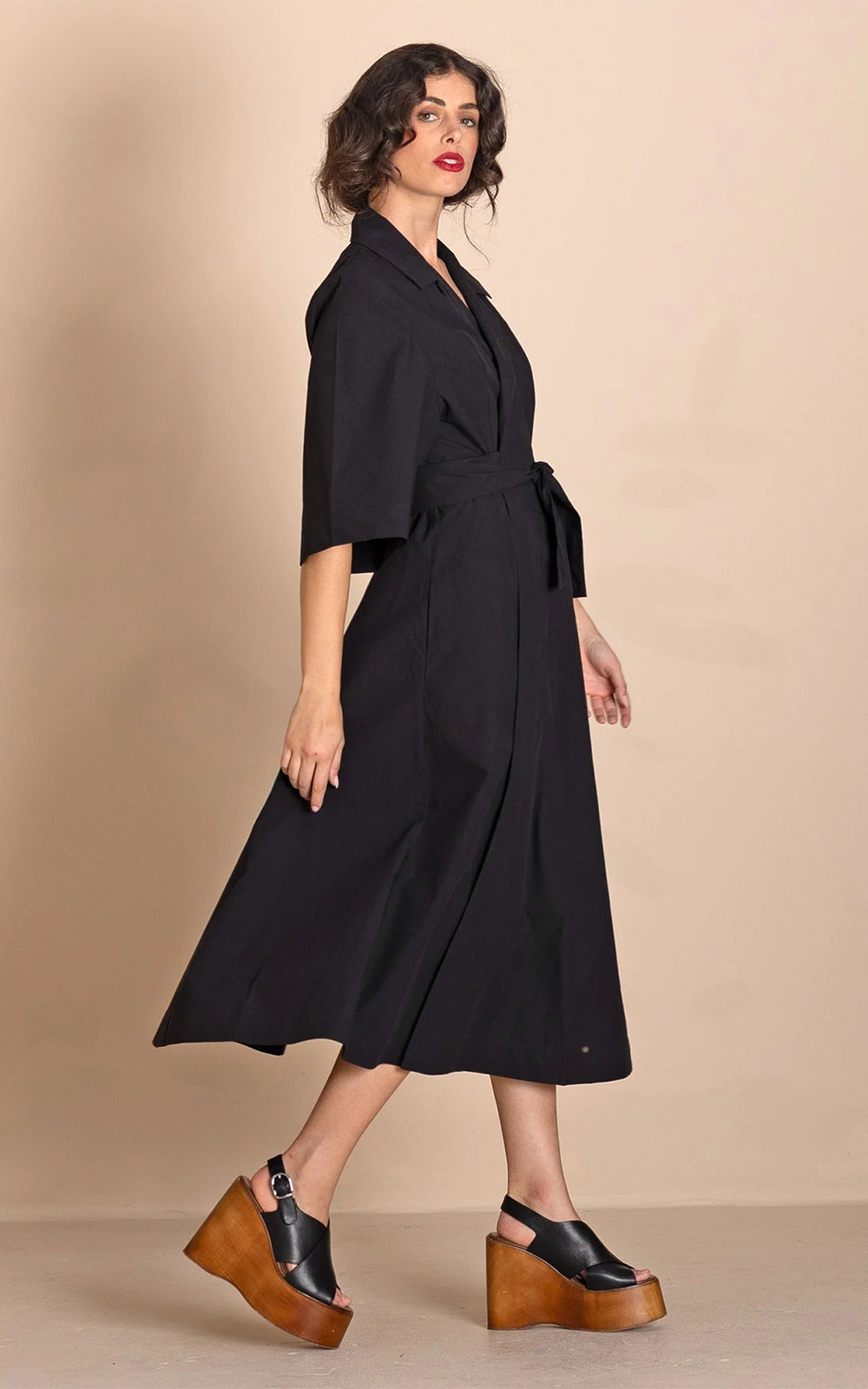 Wrap Dress In Tabinet product photo.