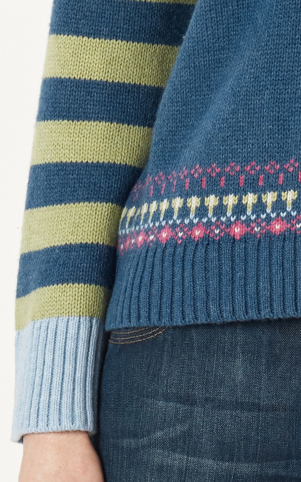 Fairisle Jumper product photo.