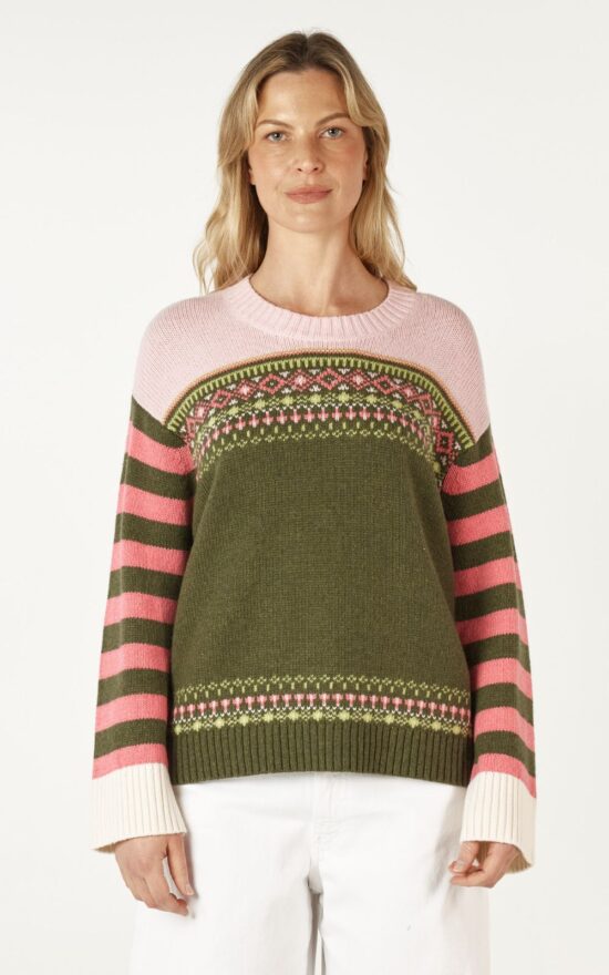 Fairisle Jumper product photo.