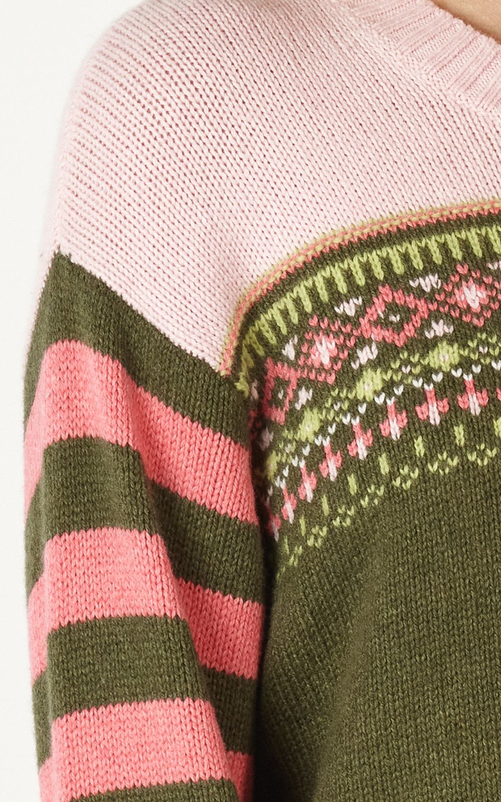 Fairisle Jumper product photo.