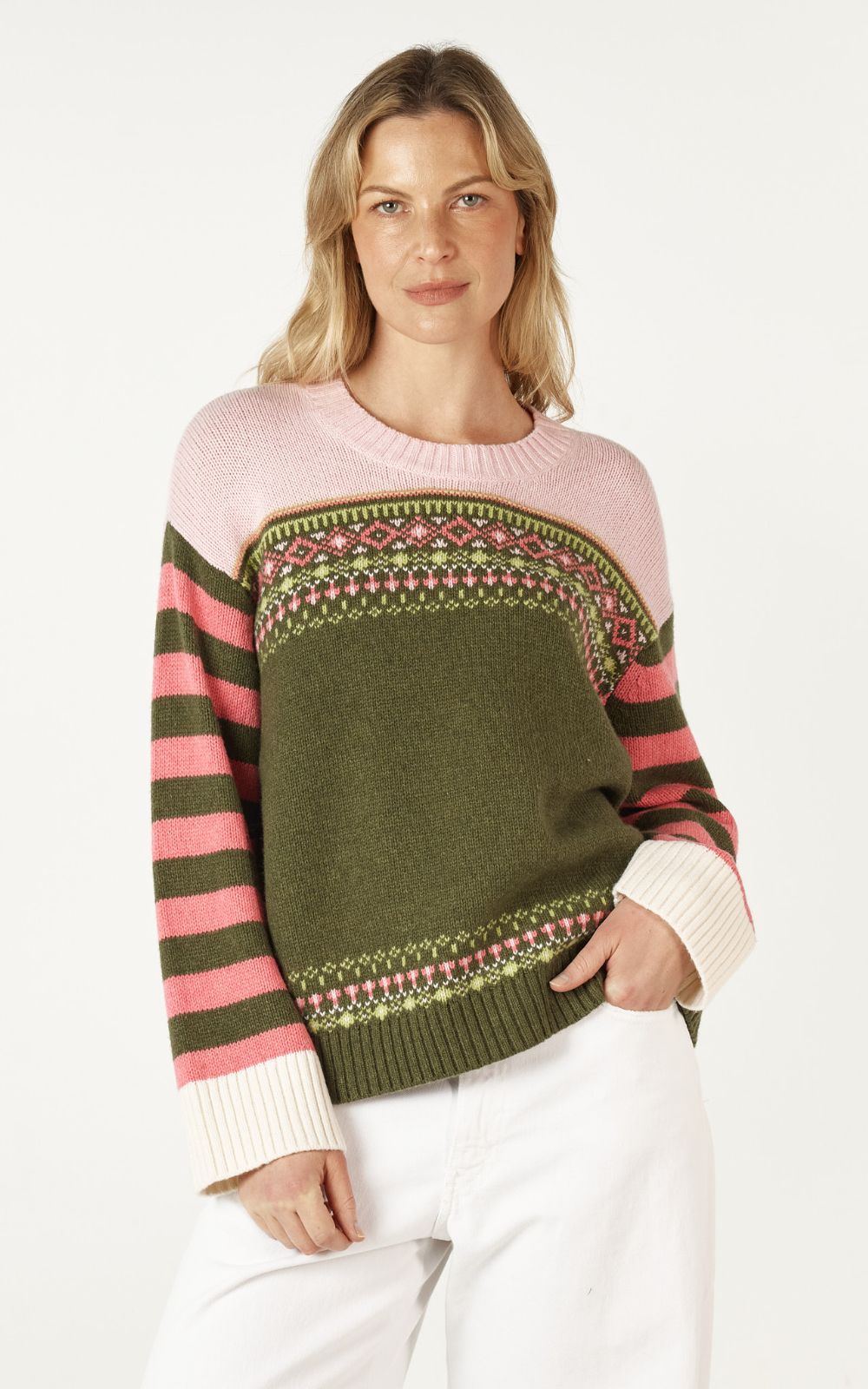 Fairisle Jumper product photo.