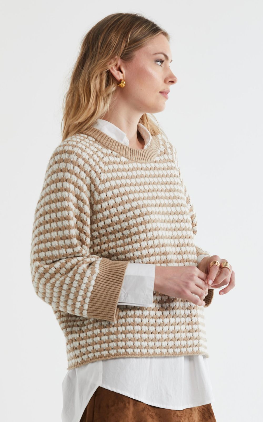 Texture Jumper product photo.
