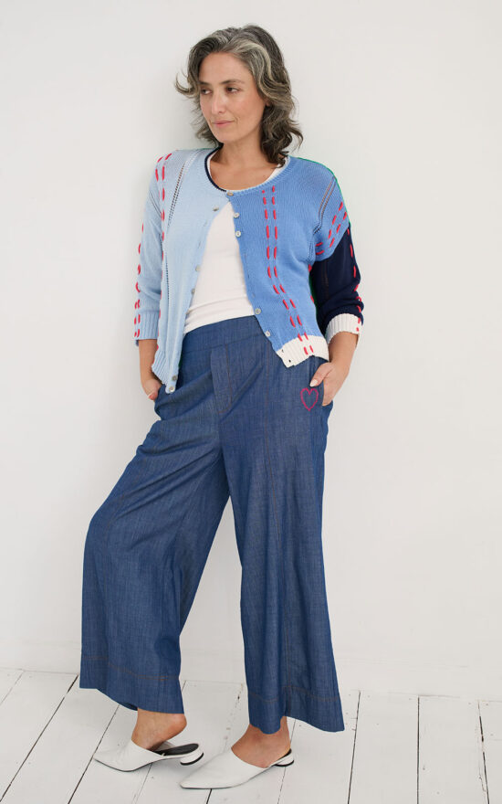 Denim Pant product photo.